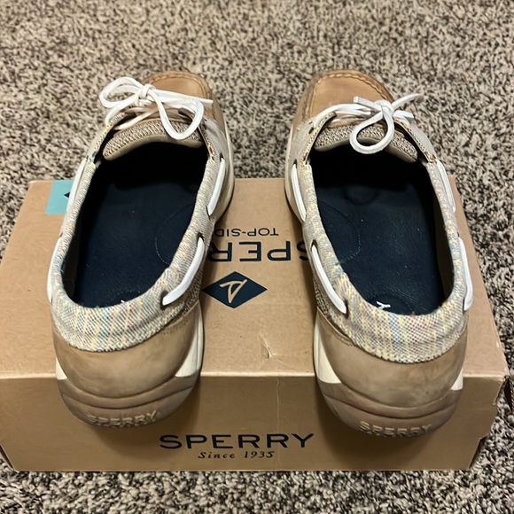 Sperry top-sider laguna linen/ multi stripe. Size 8.5 - Picture 4 of 4